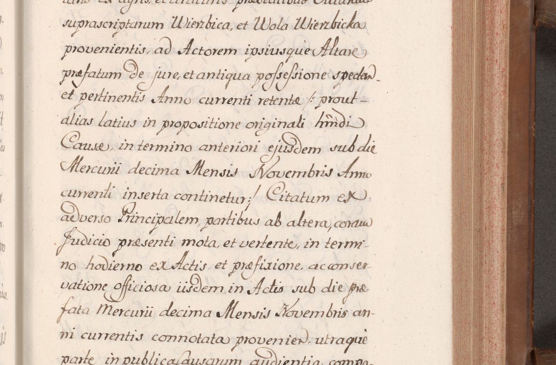 Zdjęcie nr 202 dla obiektu archiwalnego: Volumen VII actorum episcopalium Joannis Małachowski, episcopi Cracoviensis, ducis Severiae de anno 1694 - 1696, quorum index ad finem videatur