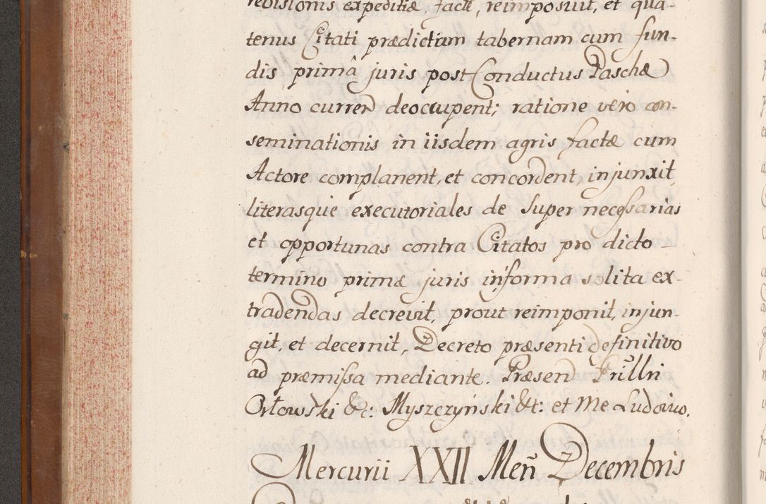 Zdjęcie nr 201 dla obiektu archiwalnego: Volumen VII actorum episcopalium Joannis Małachowski, episcopi Cracoviensis, ducis Severiae de anno 1694 - 1696, quorum index ad finem videatur