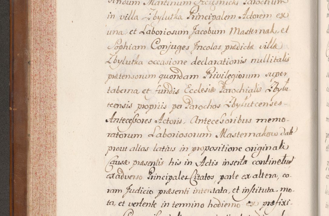 Zdjęcie nr 197 dla obiektu archiwalnego: Volumen VII actorum episcopalium Joannis Małachowski, episcopi Cracoviensis, ducis Severiae de anno 1694 - 1696, quorum index ad finem videatur