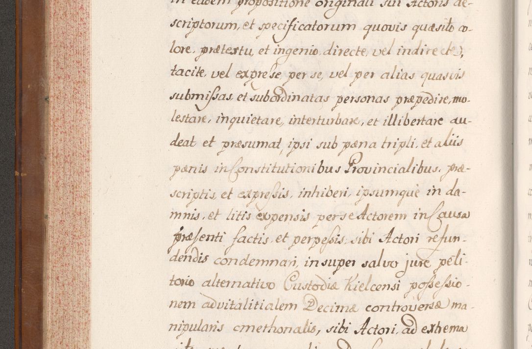 Zdjęcie nr 195 dla obiektu archiwalnego: Volumen VII actorum episcopalium Joannis Małachowski, episcopi Cracoviensis, ducis Severiae de anno 1694 - 1696, quorum index ad finem videatur