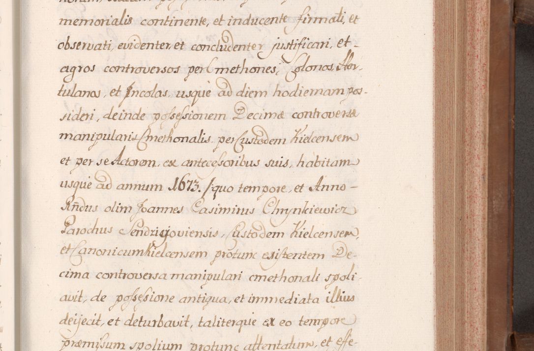 Zdjęcie nr 190 dla obiektu archiwalnego: Volumen VII actorum episcopalium Joannis Małachowski, episcopi Cracoviensis, ducis Severiae de anno 1694 - 1696, quorum index ad finem videatur
