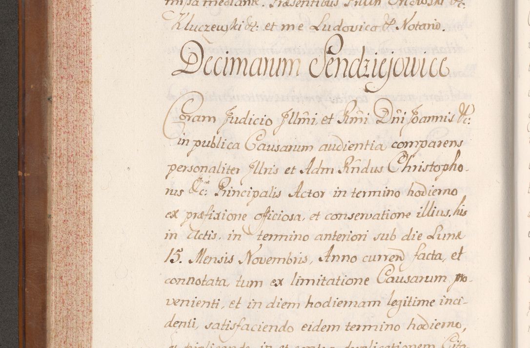 Zdjęcie nr 187 dla obiektu archiwalnego: Volumen VII actorum episcopalium Joannis Małachowski, episcopi Cracoviensis, ducis Severiae de anno 1694 - 1696, quorum index ad finem videatur