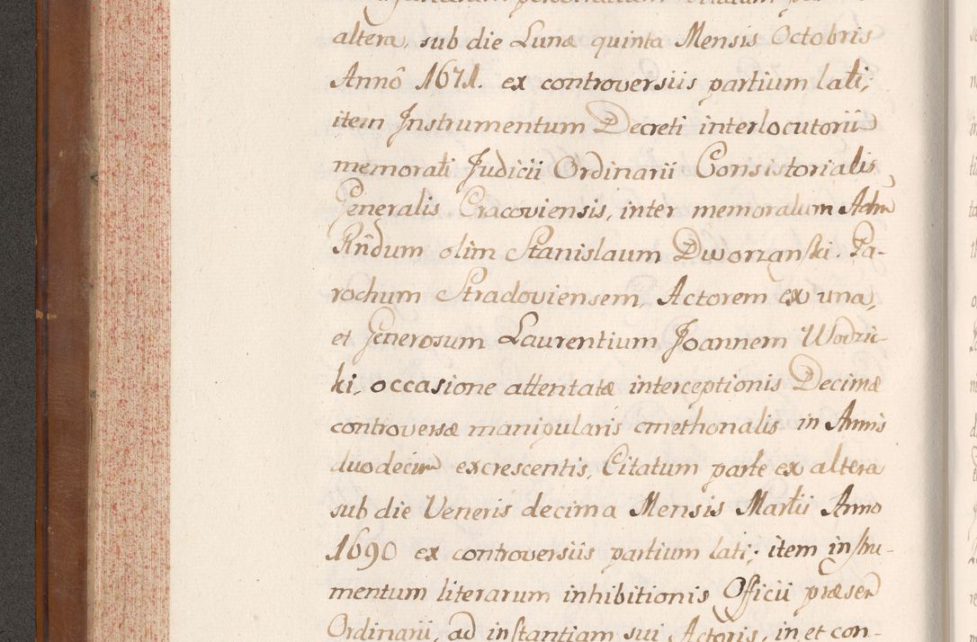 Zdjęcie nr 183 dla obiektu archiwalnego: Volumen VII actorum episcopalium Joannis Małachowski, episcopi Cracoviensis, ducis Severiae de anno 1694 - 1696, quorum index ad finem videatur