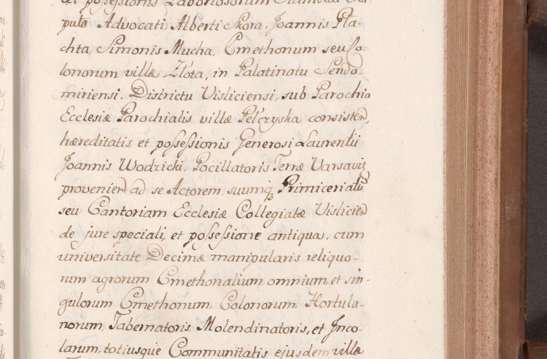 Zdjęcie nr 178 dla obiektu archiwalnego: Volumen VII actorum episcopalium Joannis Małachowski, episcopi Cracoviensis, ducis Severiae de anno 1694 - 1696, quorum index ad finem videatur