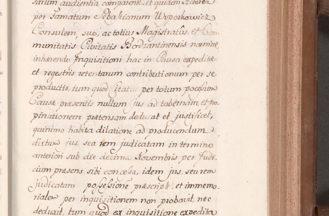 Zdjęcie nr 174 dla obiektu archiwalnego: Volumen VII actorum episcopalium Joannis Małachowski, episcopi Cracoviensis, ducis Severiae de anno 1694 - 1696, quorum index ad finem videatur