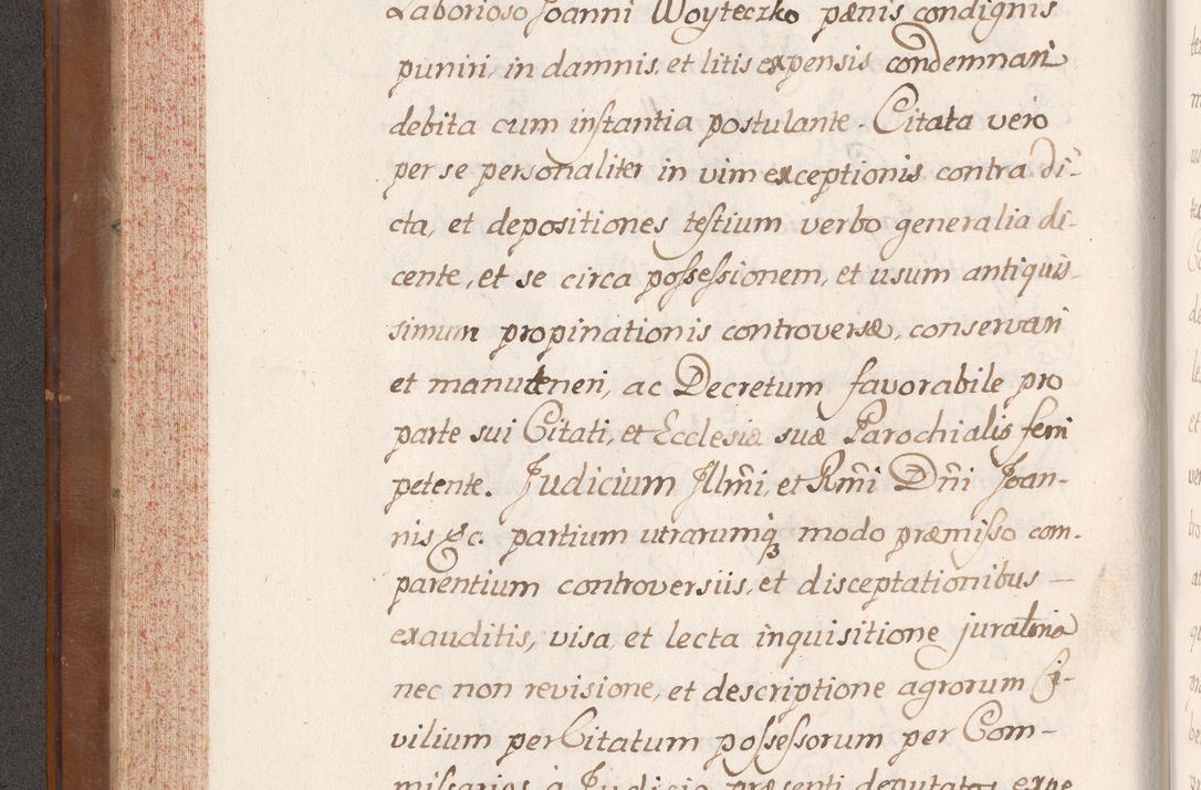Zdjęcie nr 175 dla obiektu archiwalnego: Volumen VII actorum episcopalium Joannis Małachowski, episcopi Cracoviensis, ducis Severiae de anno 1694 - 1696, quorum index ad finem videatur