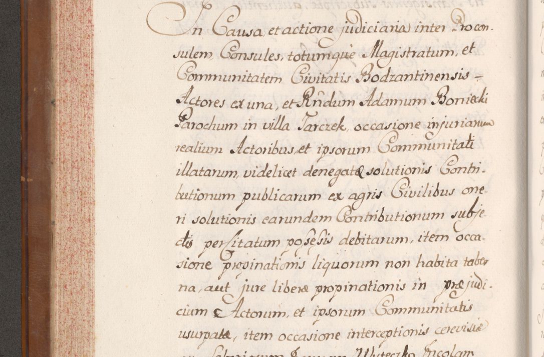 Zdjęcie nr 173 dla obiektu archiwalnego: Volumen VII actorum episcopalium Joannis Małachowski, episcopi Cracoviensis, ducis Severiae de anno 1694 - 1696, quorum index ad finem videatur
