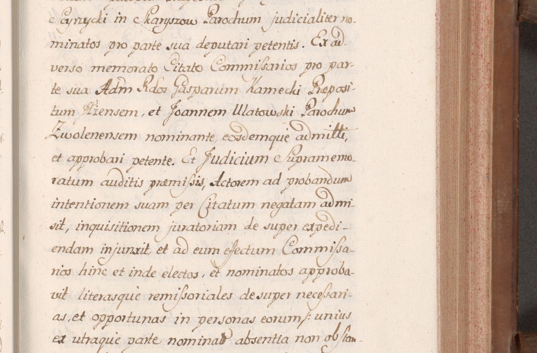 Zdjęcie nr 164 dla obiektu archiwalnego: Volumen VII actorum episcopalium Joannis Małachowski, episcopi Cracoviensis, ducis Severiae de anno 1694 - 1696, quorum index ad finem videatur