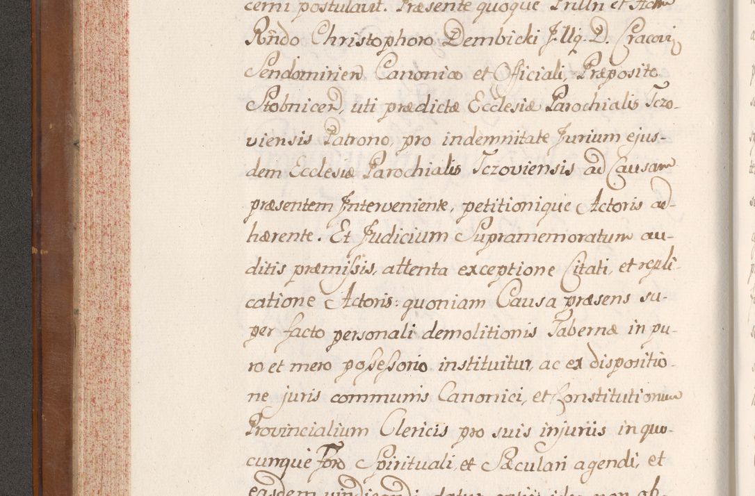 Zdjęcie nr 161 dla obiektu archiwalnego: Volumen VII actorum episcopalium Joannis Małachowski, episcopi Cracoviensis, ducis Severiae de anno 1694 - 1696, quorum index ad finem videatur