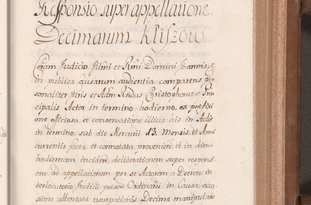 Zdjęcie nr 154 dla obiektu archiwalnego: Volumen VII actorum episcopalium Joannis Małachowski, episcopi Cracoviensis, ducis Severiae de anno 1694 - 1696, quorum index ad finem videatur