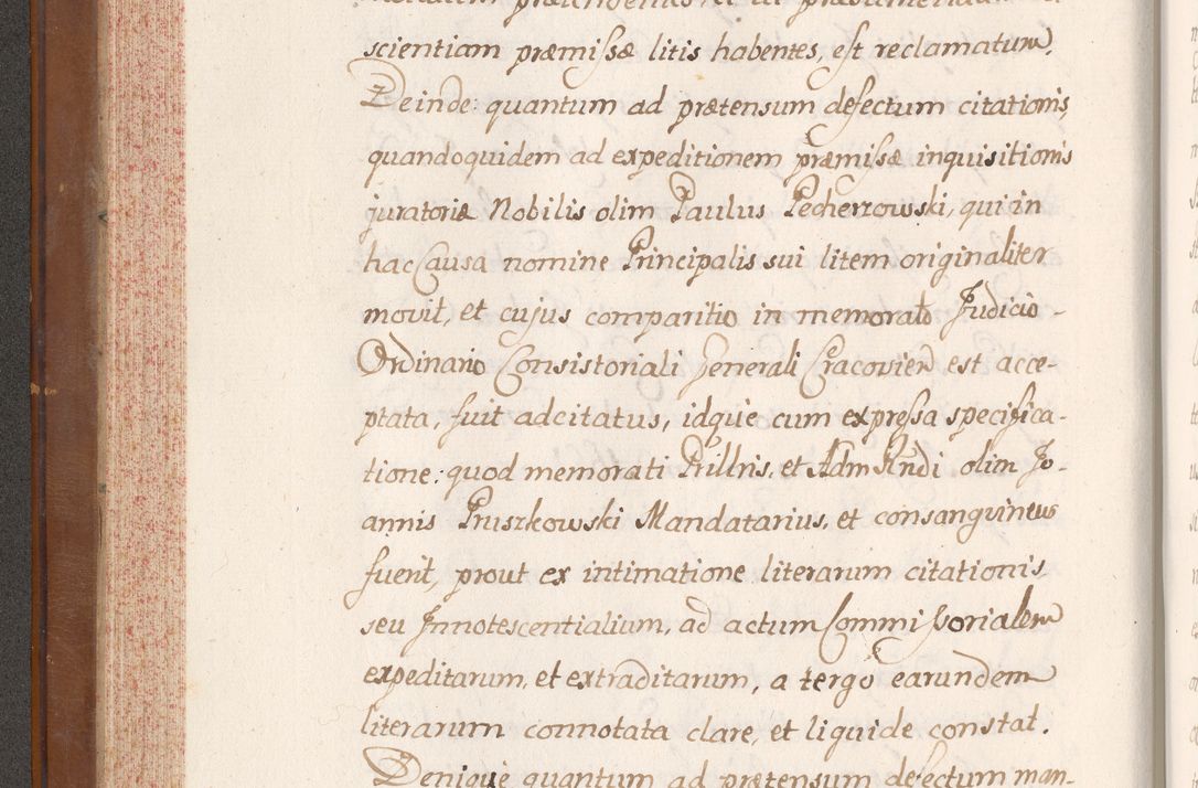 Zdjęcie nr 151 dla obiektu archiwalnego: Volumen VII actorum episcopalium Joannis Małachowski, episcopi Cracoviensis, ducis Severiae de anno 1694 - 1696, quorum index ad finem videatur