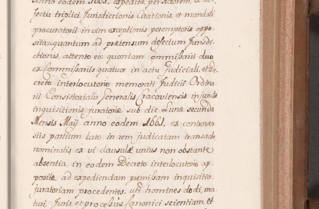 Zdjęcie nr 150 dla obiektu archiwalnego: Volumen VII actorum episcopalium Joannis Małachowski, episcopi Cracoviensis, ducis Severiae de anno 1694 - 1696, quorum index ad finem videatur