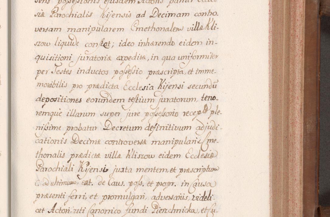 Zdjęcie nr 148 dla obiektu archiwalnego: Volumen VII actorum episcopalium Joannis Małachowski, episcopi Cracoviensis, ducis Severiae de anno 1694 - 1696, quorum index ad finem videatur
