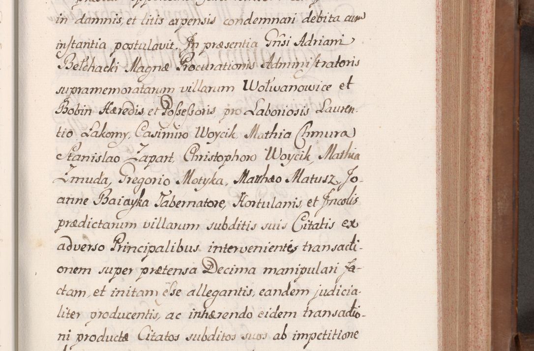 Zdjęcie nr 140 dla obiektu archiwalnego: Volumen VII actorum episcopalium Joannis Małachowski, episcopi Cracoviensis, ducis Severiae de anno 1694 - 1696, quorum index ad finem videatur