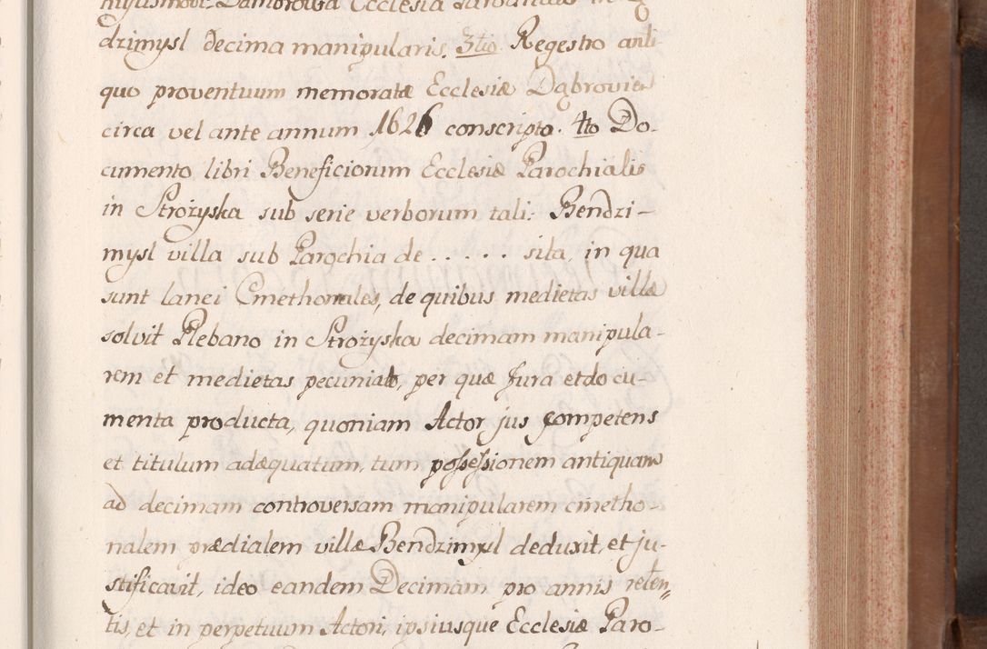 Zdjęcie nr 138 dla obiektu archiwalnego: Volumen VII actorum episcopalium Joannis Małachowski, episcopi Cracoviensis, ducis Severiae de anno 1694 - 1696, quorum index ad finem videatur