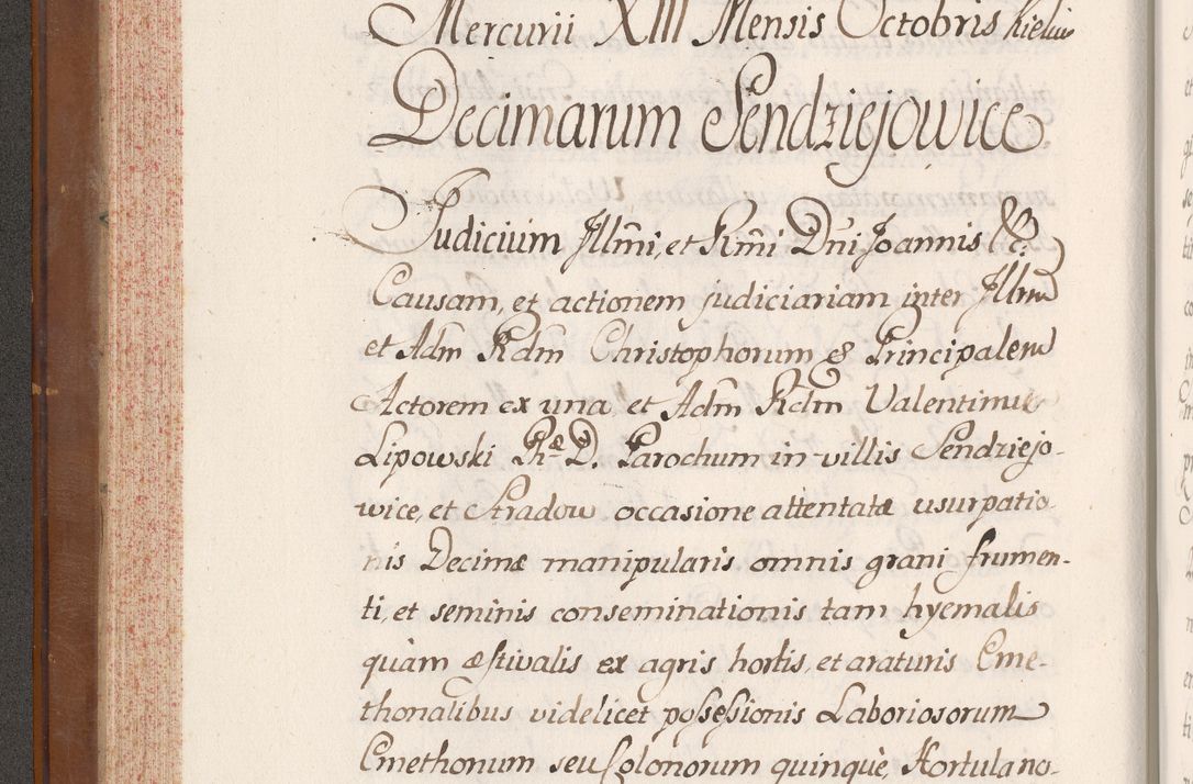 Zdjęcie nr 141 dla obiektu archiwalnego: Volumen VII actorum episcopalium Joannis Małachowski, episcopi Cracoviensis, ducis Severiae de anno 1694 - 1696, quorum index ad finem videatur
