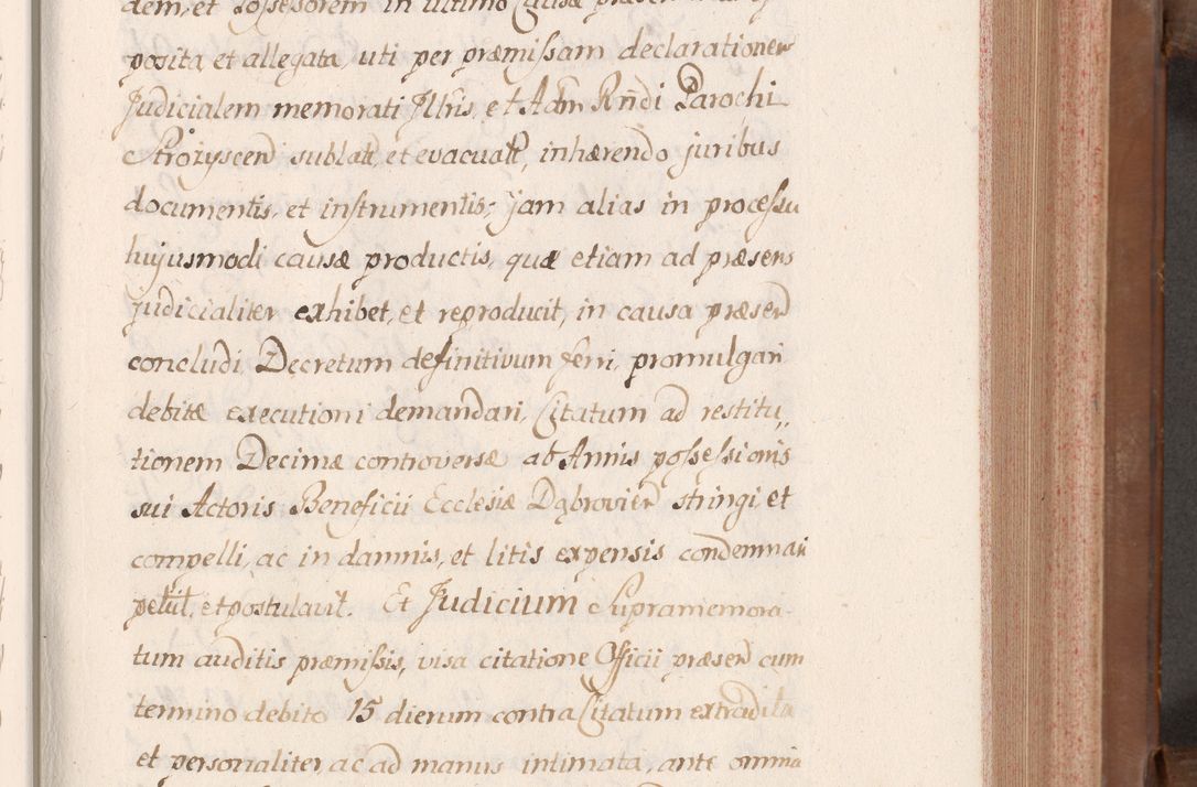 Zdjęcie nr 136 dla obiektu archiwalnego: Volumen VII actorum episcopalium Joannis Małachowski, episcopi Cracoviensis, ducis Severiae de anno 1694 - 1696, quorum index ad finem videatur