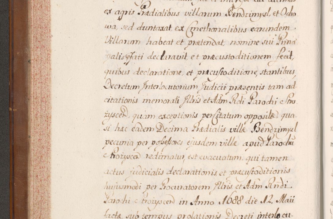 Zdjęcie nr 137 dla obiektu archiwalnego: Volumen VII actorum episcopalium Joannis Małachowski, episcopi Cracoviensis, ducis Severiae de anno 1694 - 1696, quorum index ad finem videatur