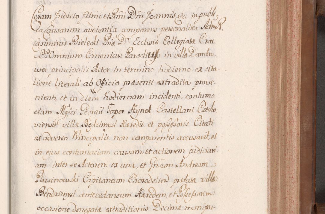 Zdjęcie nr 134 dla obiektu archiwalnego: Volumen VII actorum episcopalium Joannis Małachowski, episcopi Cracoviensis, ducis Severiae de anno 1694 - 1696, quorum index ad finem videatur
