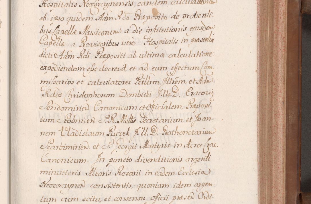 Zdjęcie nr 130 dla obiektu archiwalnego: Volumen VII actorum episcopalium Joannis Małachowski, episcopi Cracoviensis, ducis Severiae de anno 1694 - 1696, quorum index ad finem videatur