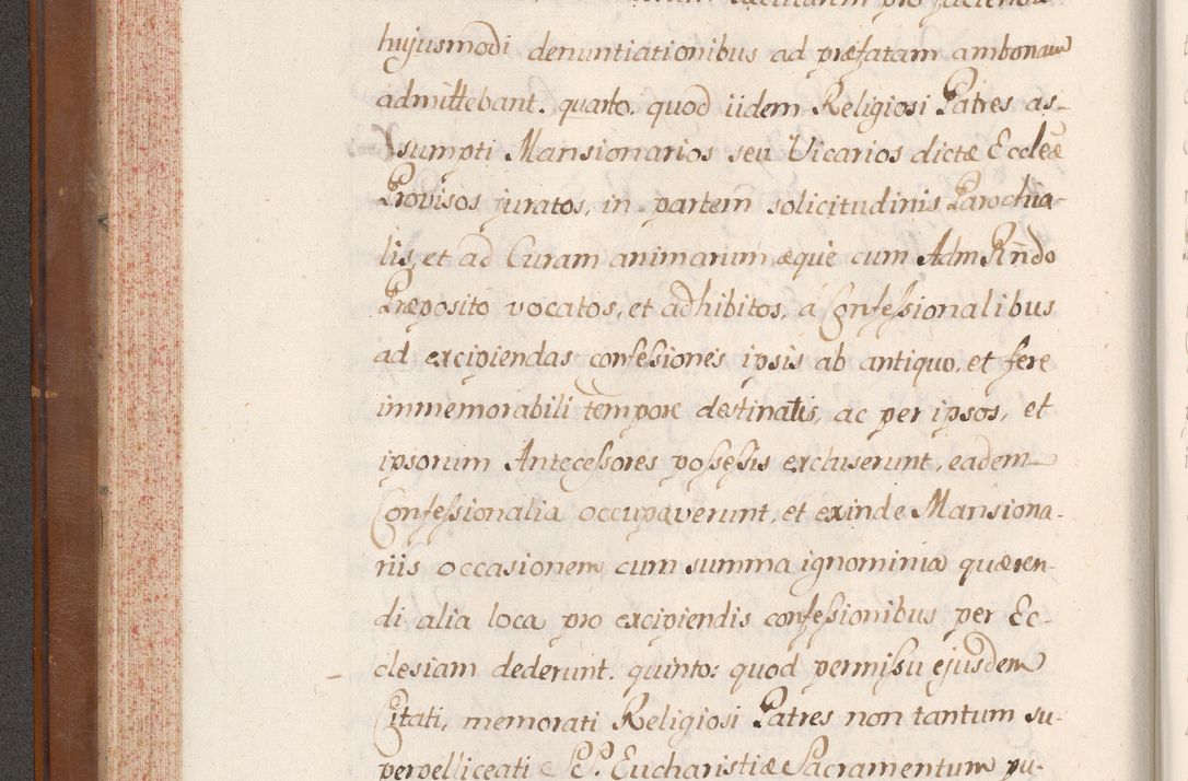 Zdjęcie nr 127 dla obiektu archiwalnego: Volumen VII actorum episcopalium Joannis Małachowski, episcopi Cracoviensis, ducis Severiae de anno 1694 - 1696, quorum index ad finem videatur