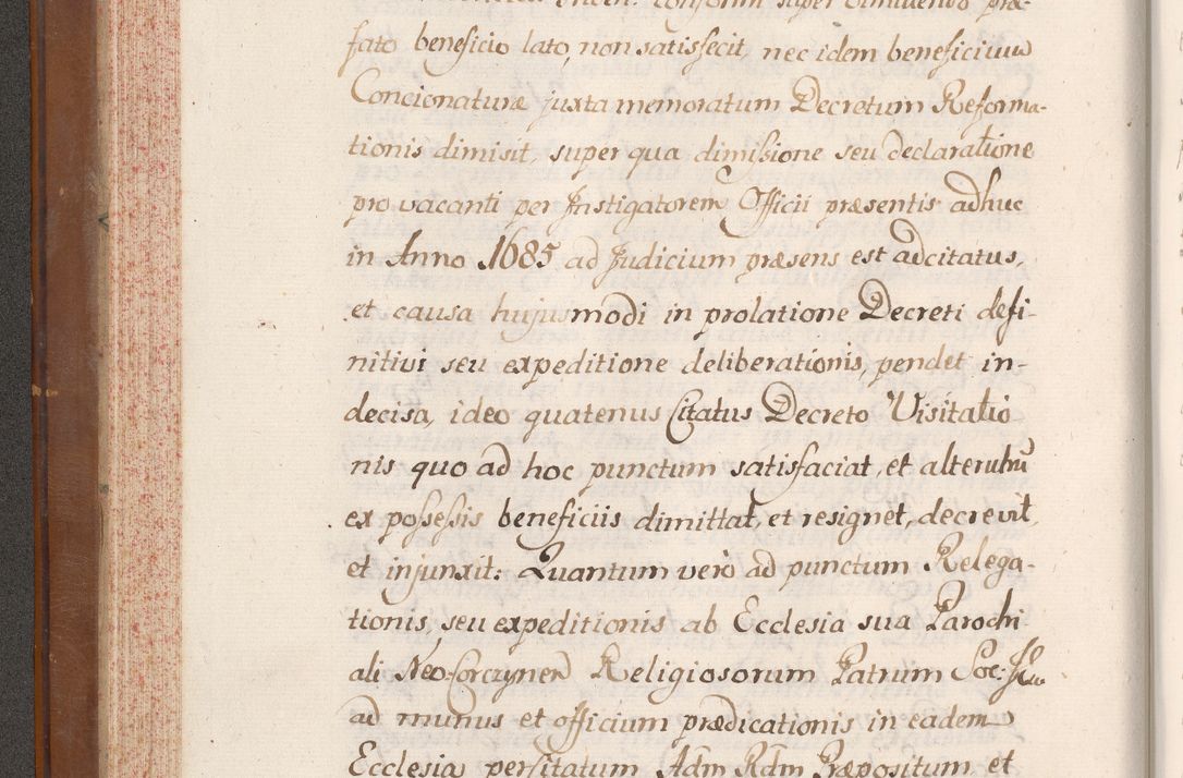 Zdjęcie nr 125 dla obiektu archiwalnego: Volumen VII actorum episcopalium Joannis Małachowski, episcopi Cracoviensis, ducis Severiae de anno 1694 - 1696, quorum index ad finem videatur