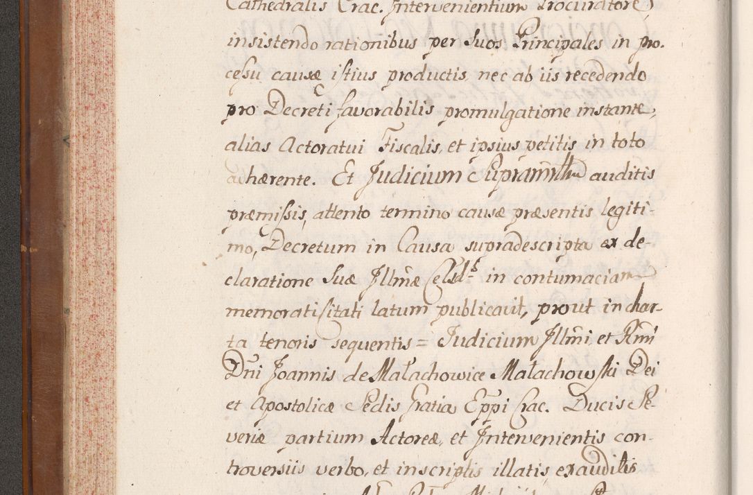 Zdjęcie nr 123 dla obiektu archiwalnego: Volumen VII actorum episcopalium Joannis Małachowski, episcopi Cracoviensis, ducis Severiae de anno 1694 - 1696, quorum index ad finem videatur