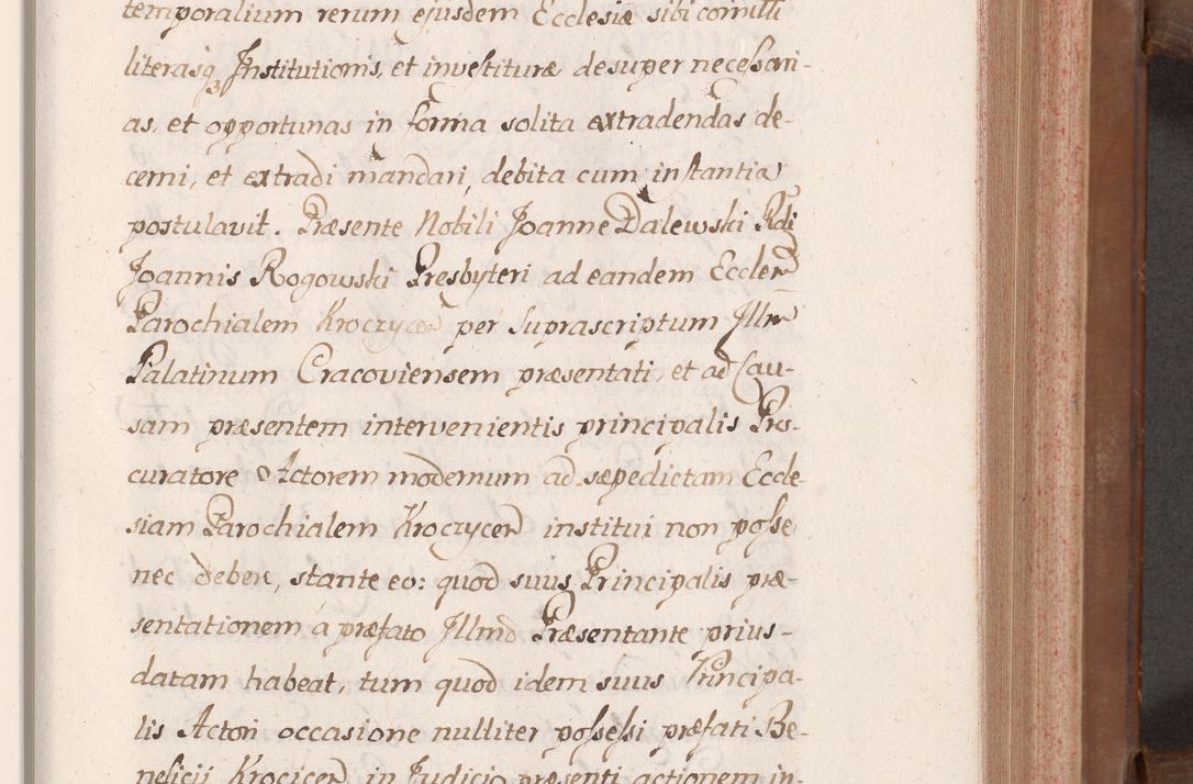 Zdjęcie nr 120 dla obiektu archiwalnego: Volumen VII actorum episcopalium Joannis Małachowski, episcopi Cracoviensis, ducis Severiae de anno 1694 - 1696, quorum index ad finem videatur