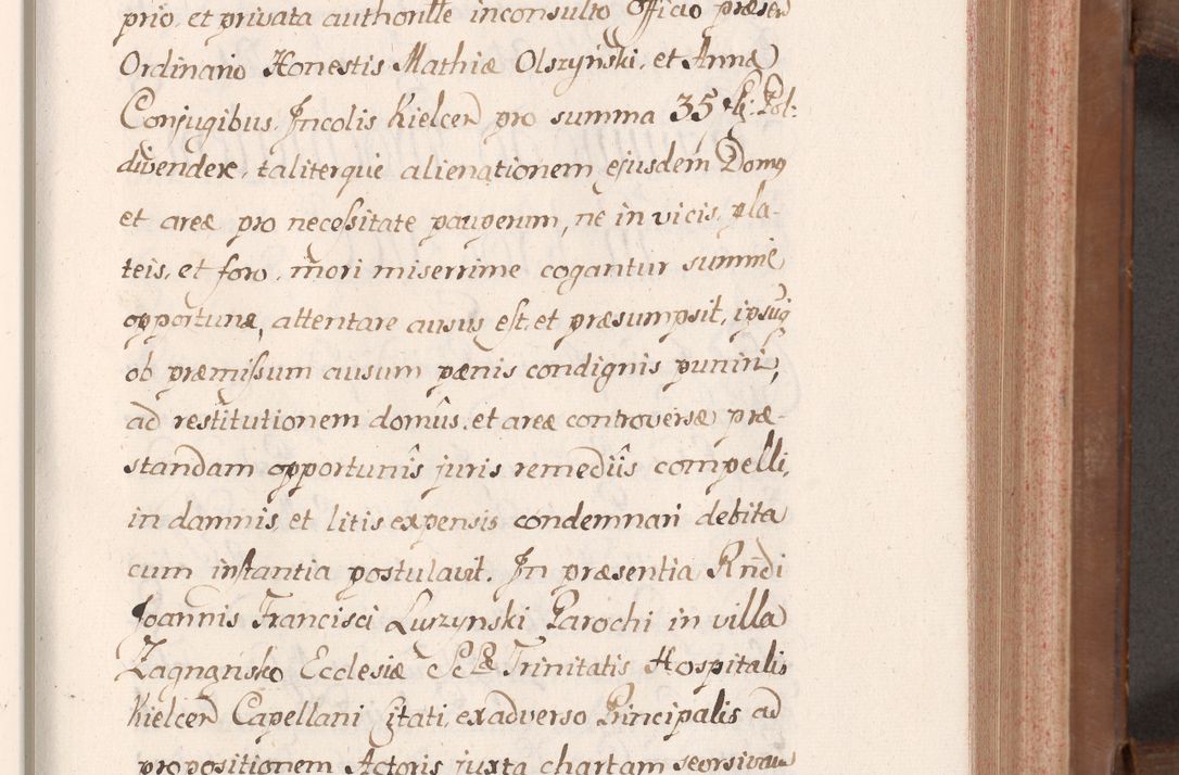Zdjęcie nr 118 dla obiektu archiwalnego: Volumen VII actorum episcopalium Joannis Małachowski, episcopi Cracoviensis, ducis Severiae de anno 1694 - 1696, quorum index ad finem videatur
