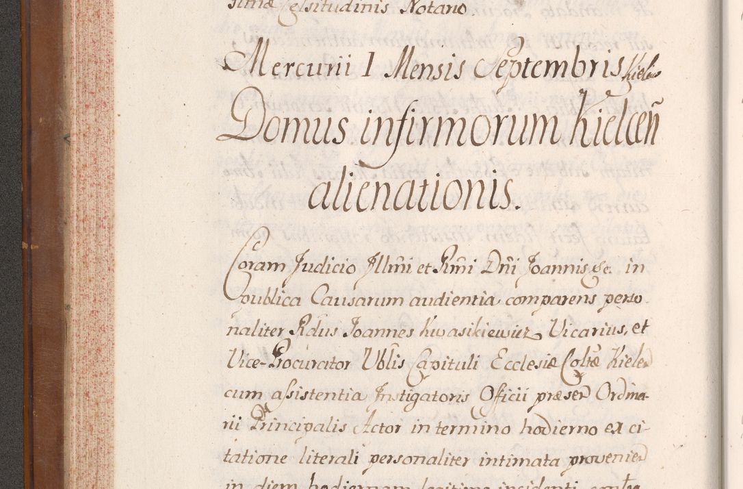 Zdjęcie nr 117 dla obiektu archiwalnego: Volumen VII actorum episcopalium Joannis Małachowski, episcopi Cracoviensis, ducis Severiae de anno 1694 - 1696, quorum index ad finem videatur