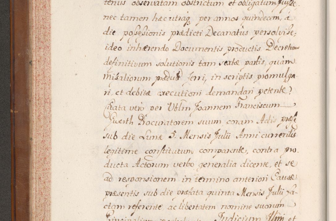 Zdjęcie nr 113 dla obiektu archiwalnego: Volumen VII actorum episcopalium Joannis Małachowski, episcopi Cracoviensis, ducis Severiae de anno 1694 - 1696, quorum index ad finem videatur