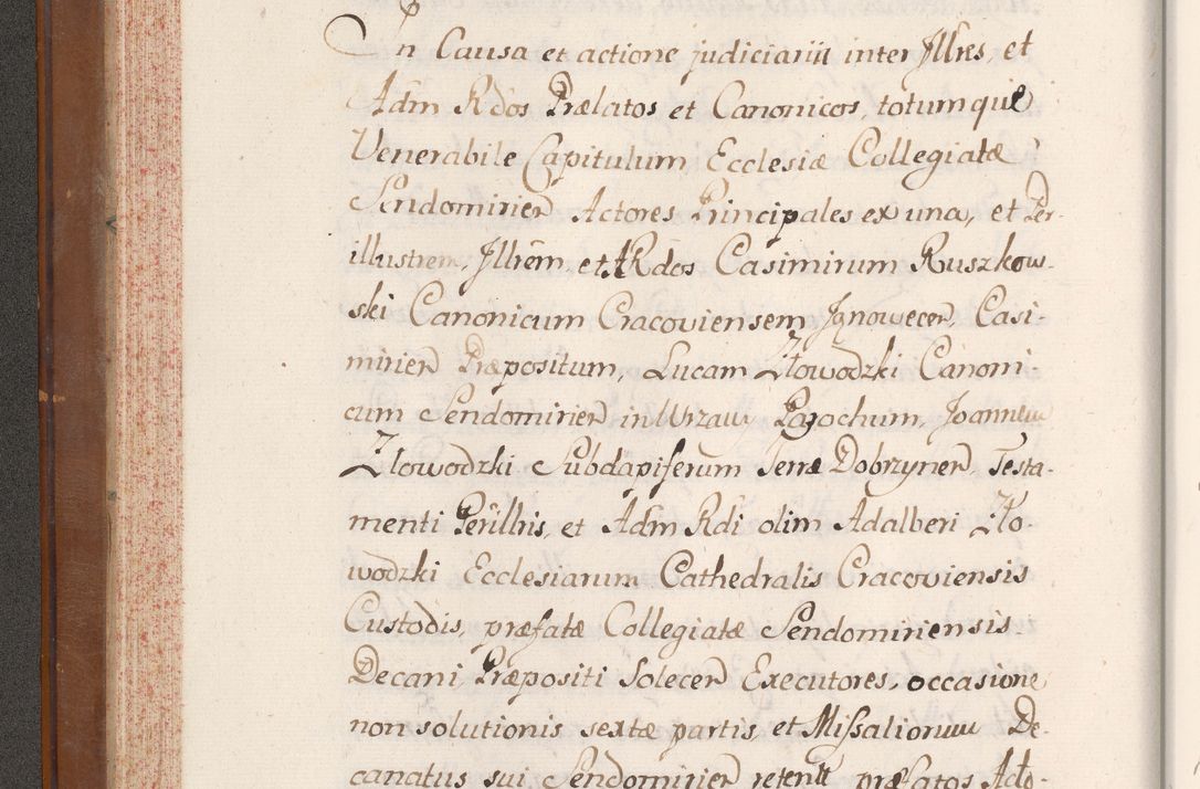 Zdjęcie nr 111 dla obiektu archiwalnego: Volumen VII actorum episcopalium Joannis Małachowski, episcopi Cracoviensis, ducis Severiae de anno 1694 - 1696, quorum index ad finem videatur
