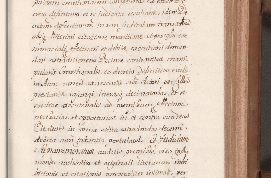 Zdjęcie nr 104 dla obiektu archiwalnego: Volumen VII actorum episcopalium Joannis Małachowski, episcopi Cracoviensis, ducis Severiae de anno 1694 - 1696, quorum index ad finem videatur
