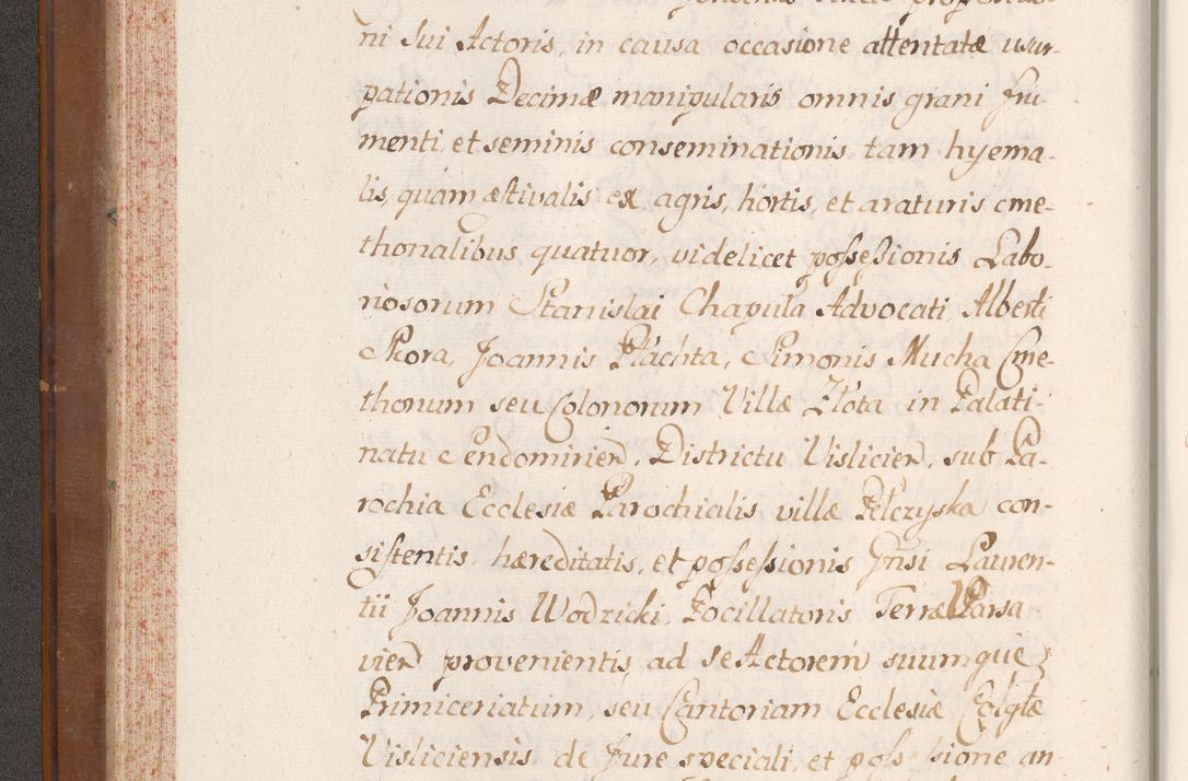 Zdjęcie nr 99 dla obiektu archiwalnego: Volumen VII actorum episcopalium Joannis Małachowski, episcopi Cracoviensis, ducis Severiae de anno 1694 - 1696, quorum index ad finem videatur