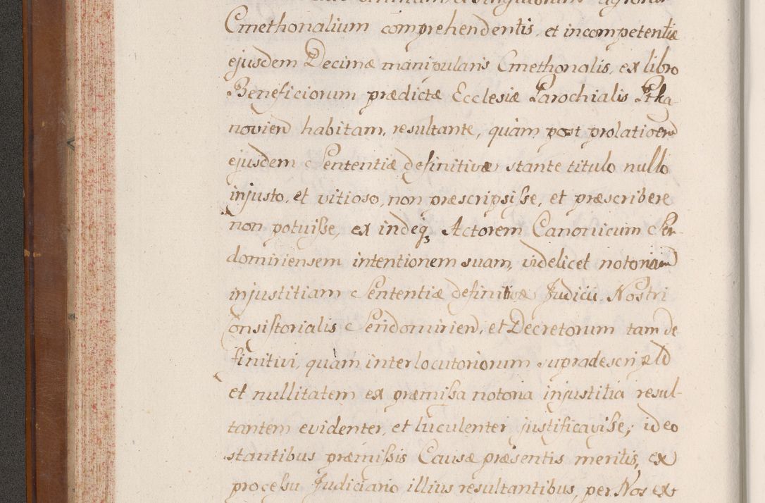 Zdjęcie nr 93 dla obiektu archiwalnego: Volumen VII actorum episcopalium Joannis Małachowski, episcopi Cracoviensis, ducis Severiae de anno 1694 - 1696, quorum index ad finem videatur