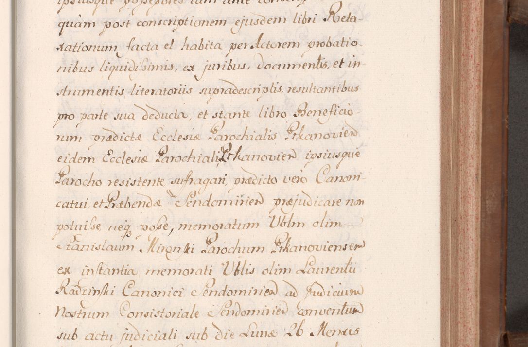Zdjęcie nr 92 dla obiektu archiwalnego: Volumen VII actorum episcopalium Joannis Małachowski, episcopi Cracoviensis, ducis Severiae de anno 1694 - 1696, quorum index ad finem videatur