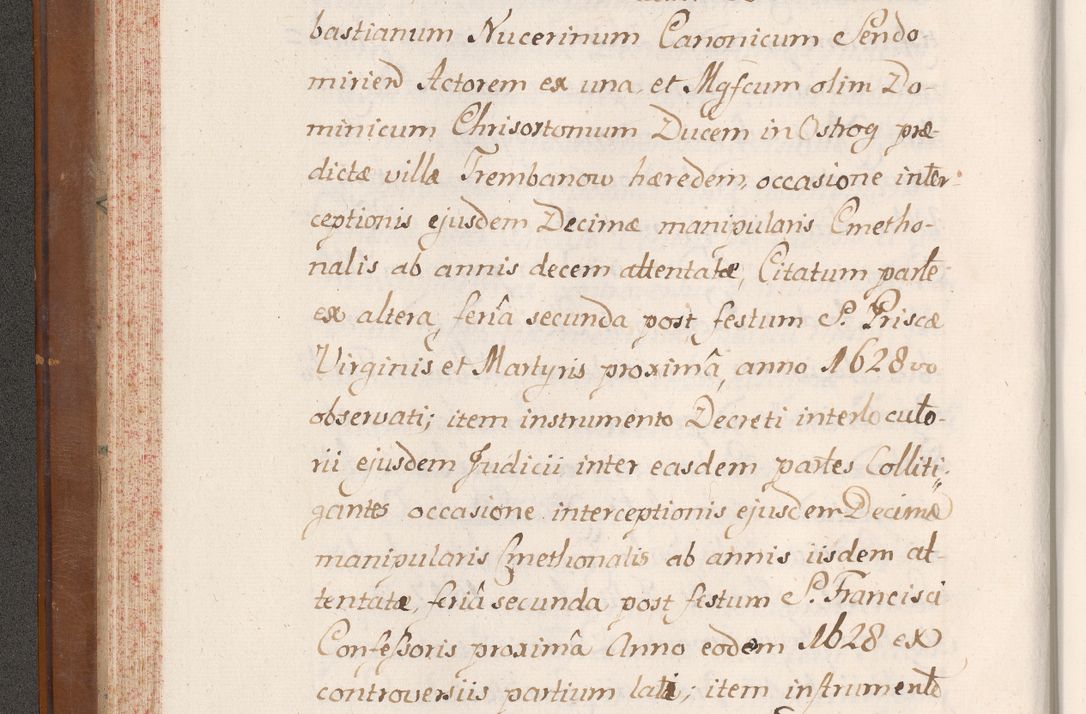 Zdjęcie nr 89 dla obiektu archiwalnego: Volumen VII actorum episcopalium Joannis Małachowski, episcopi Cracoviensis, ducis Severiae de anno 1694 - 1696, quorum index ad finem videatur