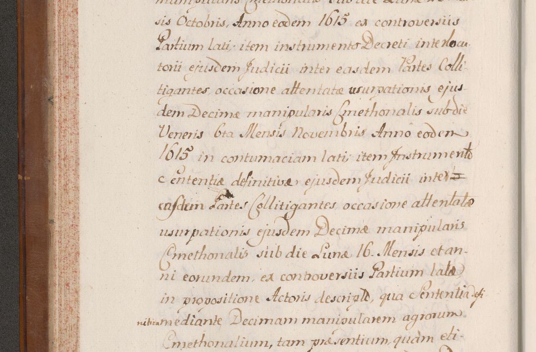 Zdjęcie nr 85 dla obiektu archiwalnego: Volumen VII actorum episcopalium Joannis Małachowski, episcopi Cracoviensis, ducis Severiae de anno 1694 - 1696, quorum index ad finem videatur