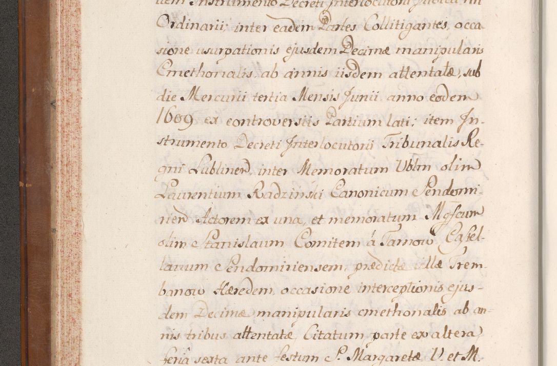Zdjęcie nr 81 dla obiektu archiwalnego: Volumen VII actorum episcopalium Joannis Małachowski, episcopi Cracoviensis, ducis Severiae de anno 1694 - 1696, quorum index ad finem videatur