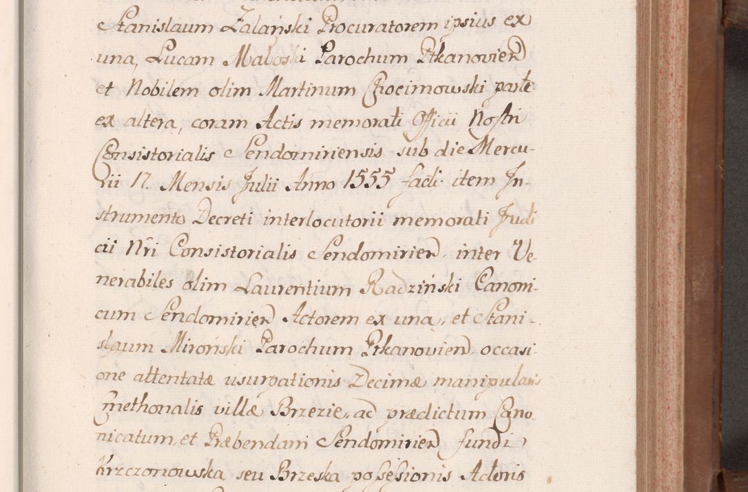 Zdjęcie nr 78 dla obiektu archiwalnego: Volumen VII actorum episcopalium Joannis Małachowski, episcopi Cracoviensis, ducis Severiae de anno 1694 - 1696, quorum index ad finem videatur