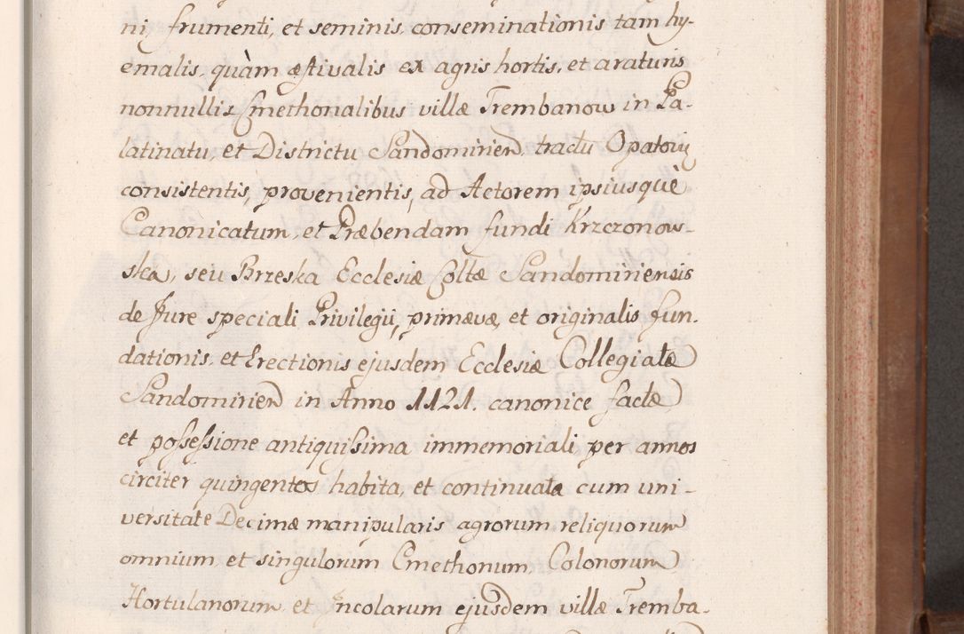 Zdjęcie nr 70 dla obiektu archiwalnego: Volumen VII actorum episcopalium Joannis Małachowski, episcopi Cracoviensis, ducis Severiae de anno 1694 - 1696, quorum index ad finem videatur