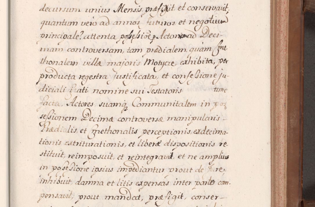 Zdjęcie nr 66 dla obiektu archiwalnego: Volumen VII actorum episcopalium Joannis Małachowski, episcopi Cracoviensis, ducis Severiae de anno 1694 - 1696, quorum index ad finem videatur