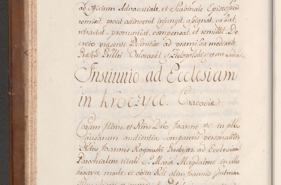 Zdjęcie nr 49 dla obiektu archiwalnego: Volumen VII actorum episcopalium Joannis Małachowski, episcopi Cracoviensis, ducis Severiae de anno 1694 - 1696, quorum index ad finem videatur