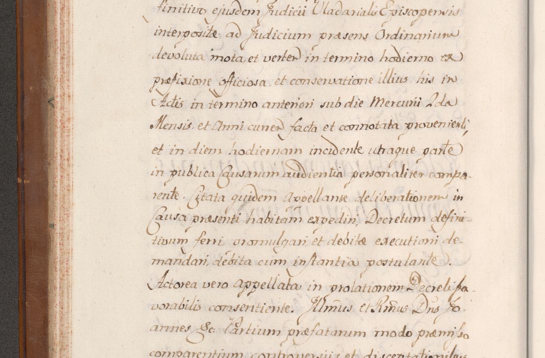 Zdjęcie nr 47 dla obiektu archiwalnego: Volumen VII actorum episcopalium Joannis Małachowski, episcopi Cracoviensis, ducis Severiae de anno 1694 - 1696, quorum index ad finem videatur