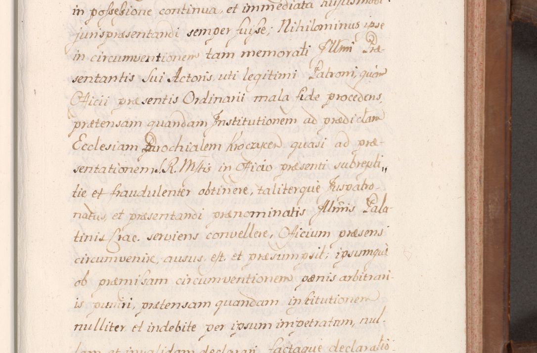 Zdjęcie nr 50 dla obiektu archiwalnego: Volumen VII actorum episcopalium Joannis Małachowski, episcopi Cracoviensis, ducis Severiae de anno 1694 - 1696, quorum index ad finem videatur