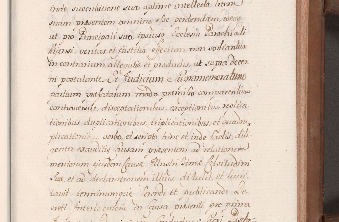 Zdjęcie nr 30 dla obiektu archiwalnego: Volumen VII actorum episcopalium Joannis Małachowski, episcopi Cracoviensis, ducis Severiae de anno 1694 - 1696, quorum index ad finem videatur