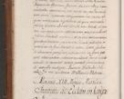 Zdjęcie nr 23 dla obiektu archiwalnego: Volumen VII actorum episcopalium Joannis Małachowski, episcopi Cracoviensis, ducis Severiae de anno 1694 - 1696, quorum index ad finem videatur