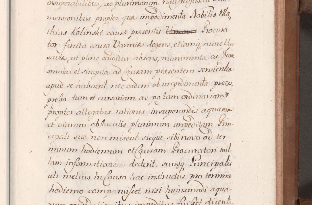 Zdjęcie nr 16 dla obiektu archiwalnego: Volumen VII actorum episcopalium Joannis Małachowski, episcopi Cracoviensis, ducis Severiae de anno 1694 - 1696, quorum index ad finem videatur