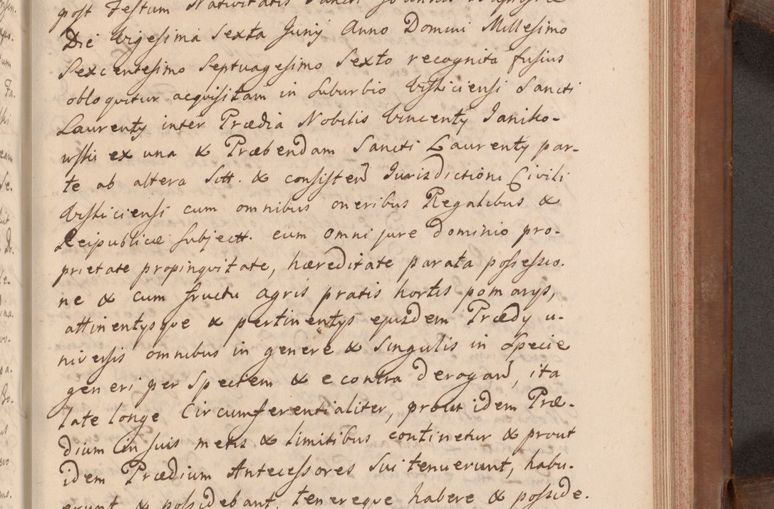 Zdjęcie nr 396 dla obiektu archiwalnego: Volumen VII actorum episcopalium Joannis Małachowski, episcopi Cracoviensis, ducis Severiae de anno 1694 - 1696, quorum index ad finem videatur