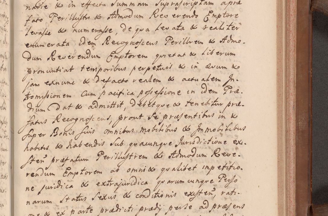 Zdjęcie nr 398 dla obiektu archiwalnego: Volumen VII actorum episcopalium Joannis Małachowski, episcopi Cracoviensis, ducis Severiae de anno 1694 - 1696, quorum index ad finem videatur